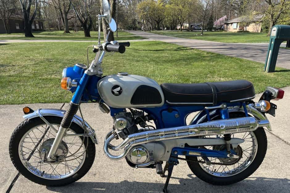 1969 Honda CB125 & CL125 sold for $2,250