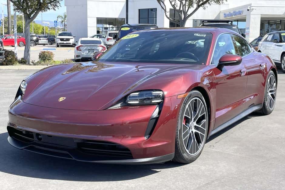 2022 Porsche Taycan sold for $62,500