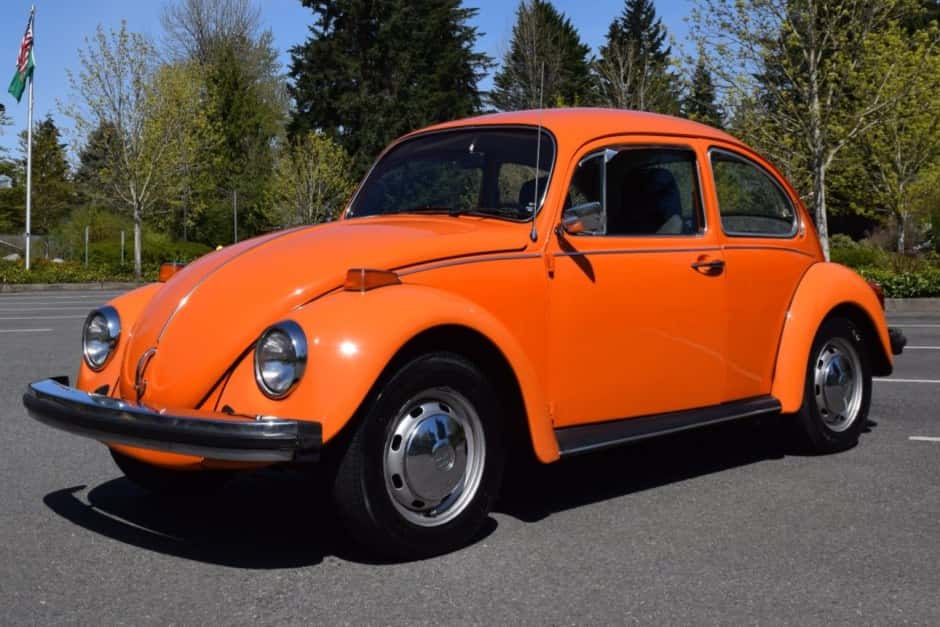1974 Volkswagen Beetle (1958-1979) sold for $7,700