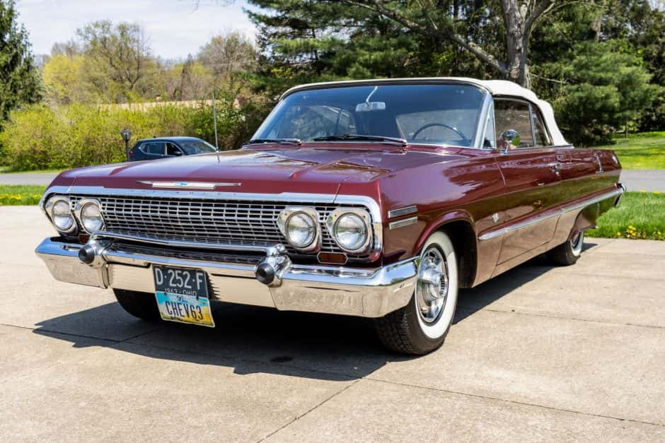 1963 Chevrolet Impala (1961-1964) sold for $45,500