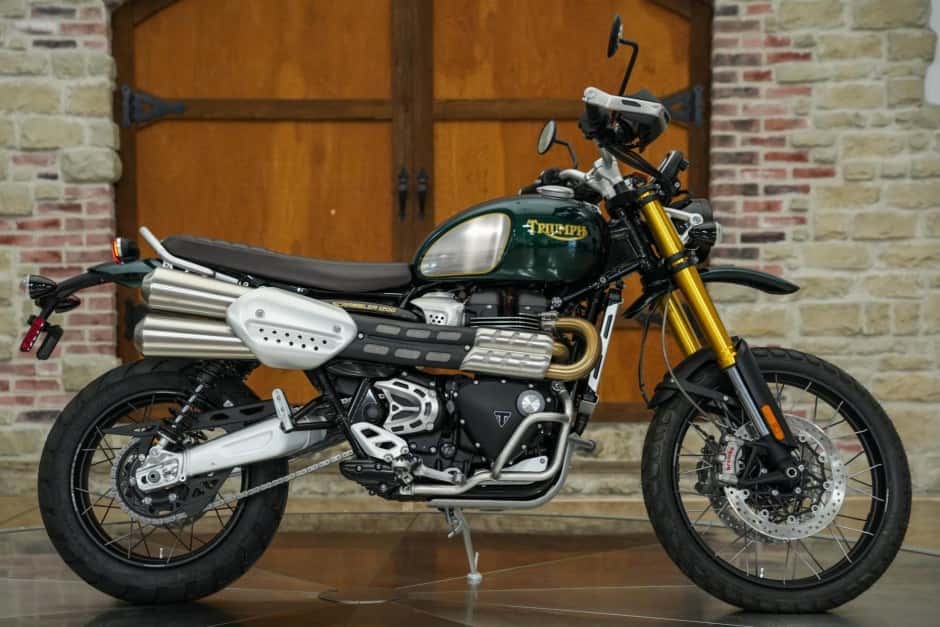 2022 Triumph Scrambler sold for $15,000