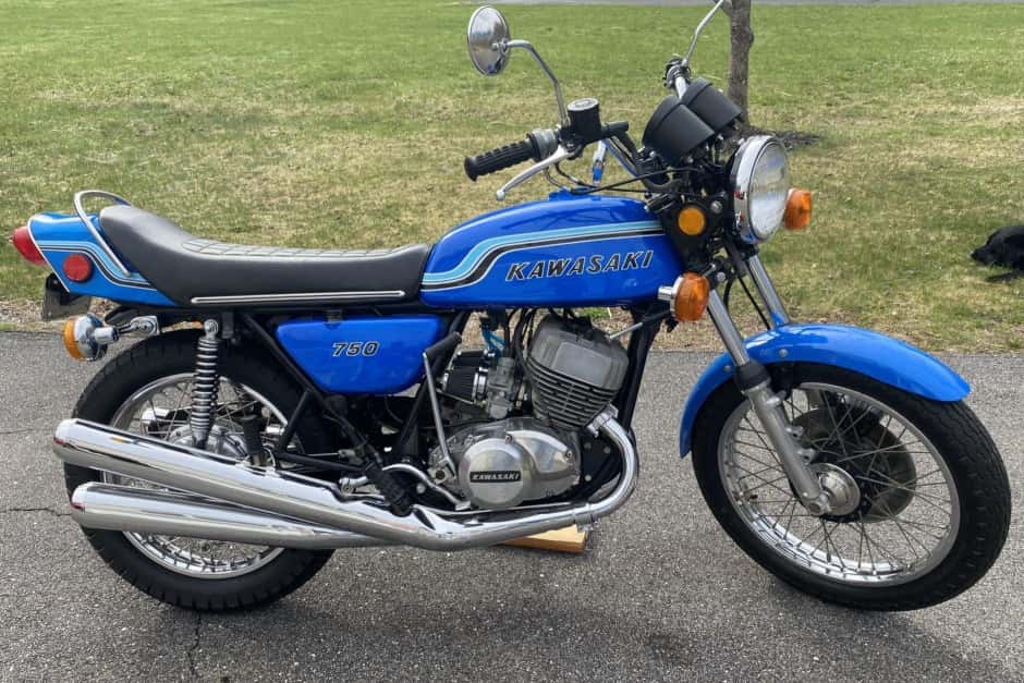 1973 Kawasaki H2 Mach IV sold for $13,000