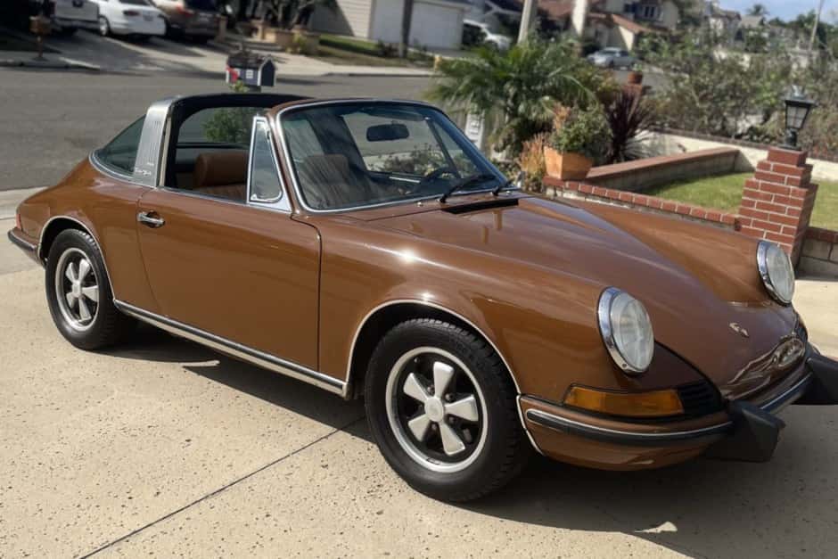 1973 Porsche LWB 911T (1969-1973) sold for $49,411