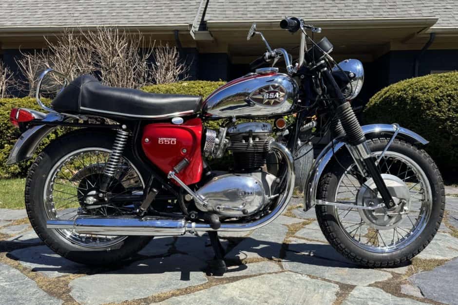 1969 BSA Lightning sold for $6,800