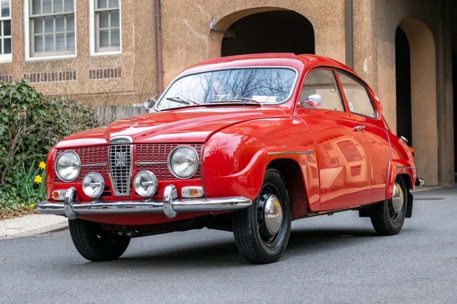 1966 Saab 96 sold for $17,250