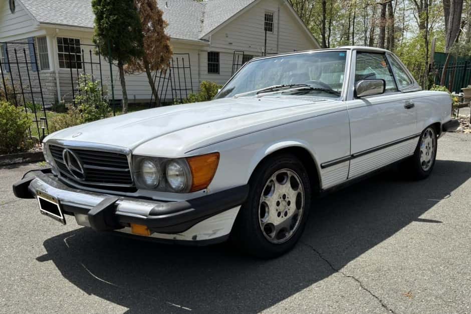 1987 Mercedes-Benz R107 SL sold for $6,600