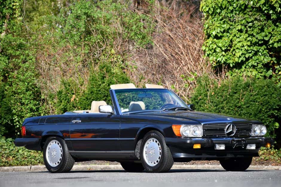 1989 Mercedes-Benz R107 SL sold for $75,000