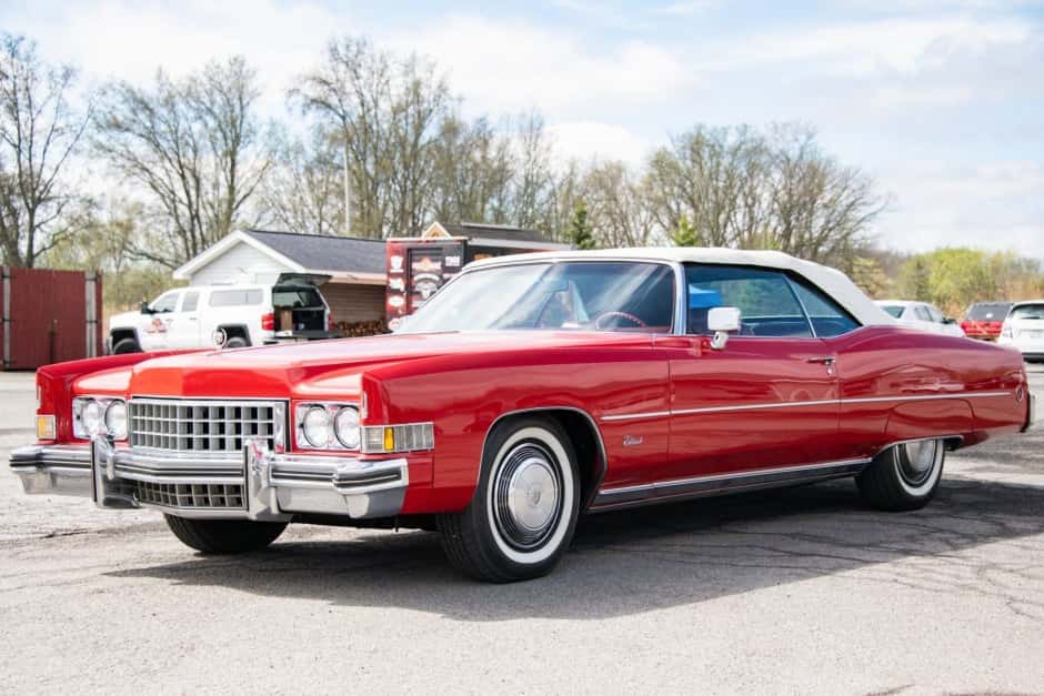 1973 Cadillac Eldorado (1971-1978) sold for $28,000