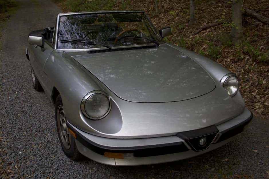 1984 Alfa Romeo 105/115 Spider Series 3 sold for $5,250