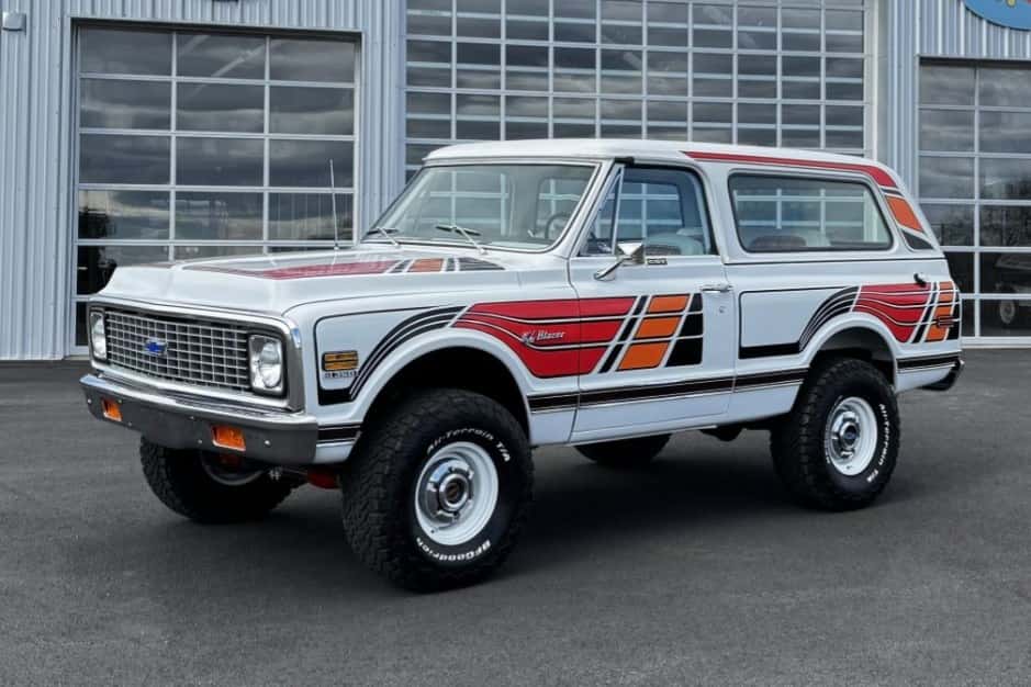 1972 Chevrolet K5 Blazer 1969-1972 sold for $68,000