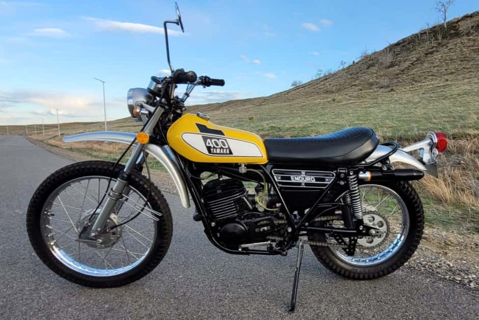 1976 Yamaha Enduro sold for $4,500
