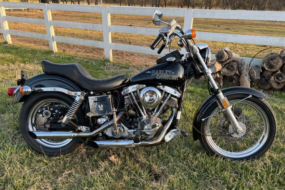 1977 Harley-Davidson Shovelhead sold for $5,500