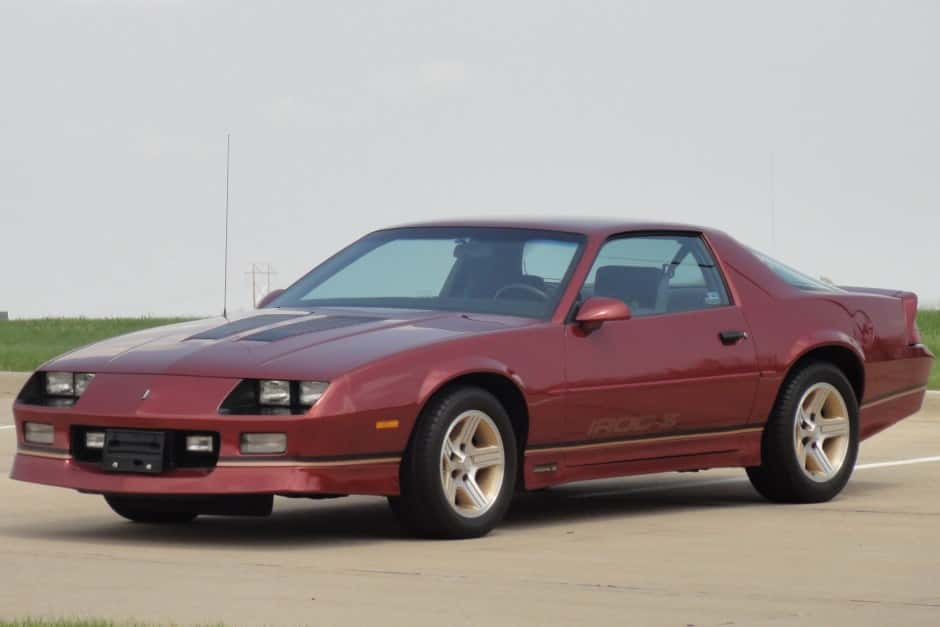 1989 Chevrolet Camaro 3rd Generation 1982-1992 sold for $24,800