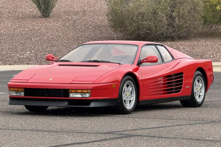 1991 Ferrari Testarossa sold for $147,000