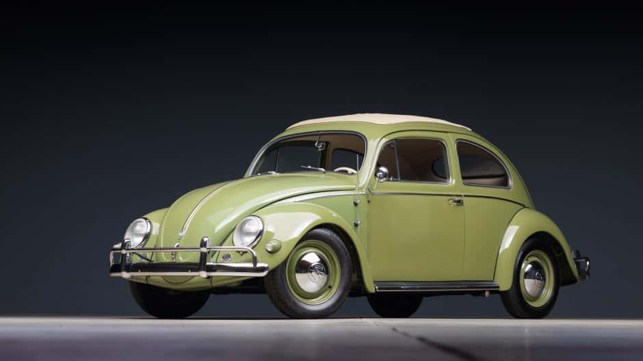 1957 Volkswagen Beetle (Oval Window) sold for $30,000