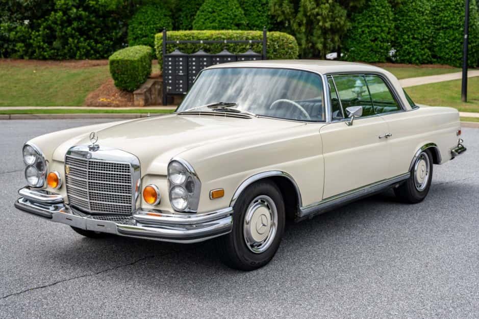 1971 Mercedes-Benz W111 Coupe & Cabriolet sold for $70,500
