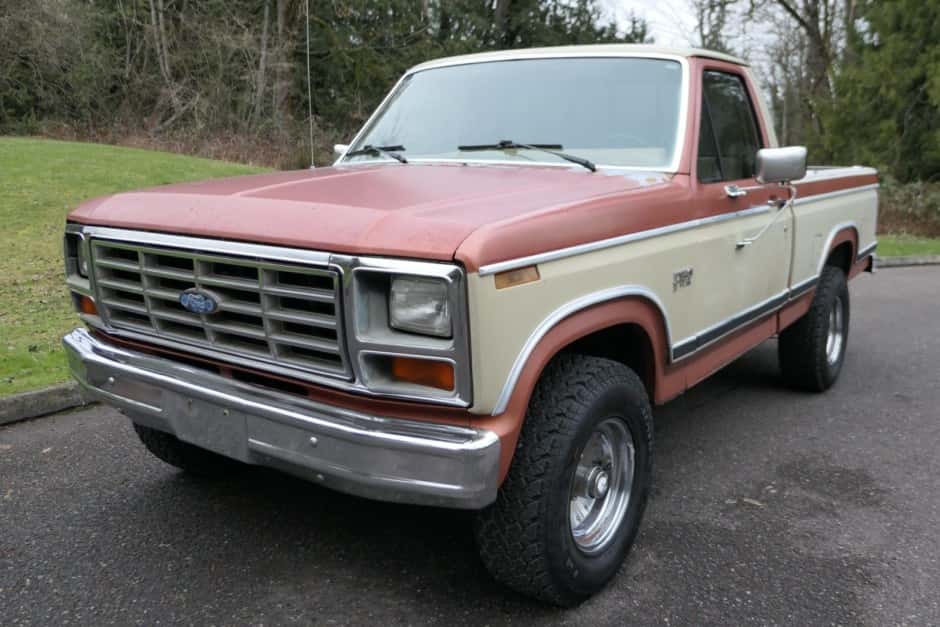 1984 Ford F-Series 1980-1986 sold for $5,600