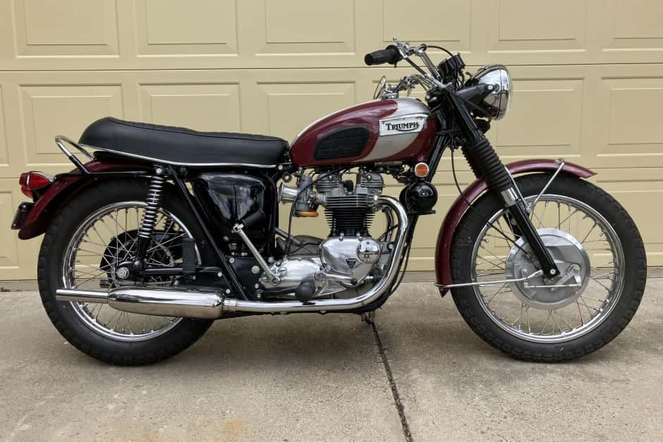 1970 Triumph Bonneville T120 sold for $0