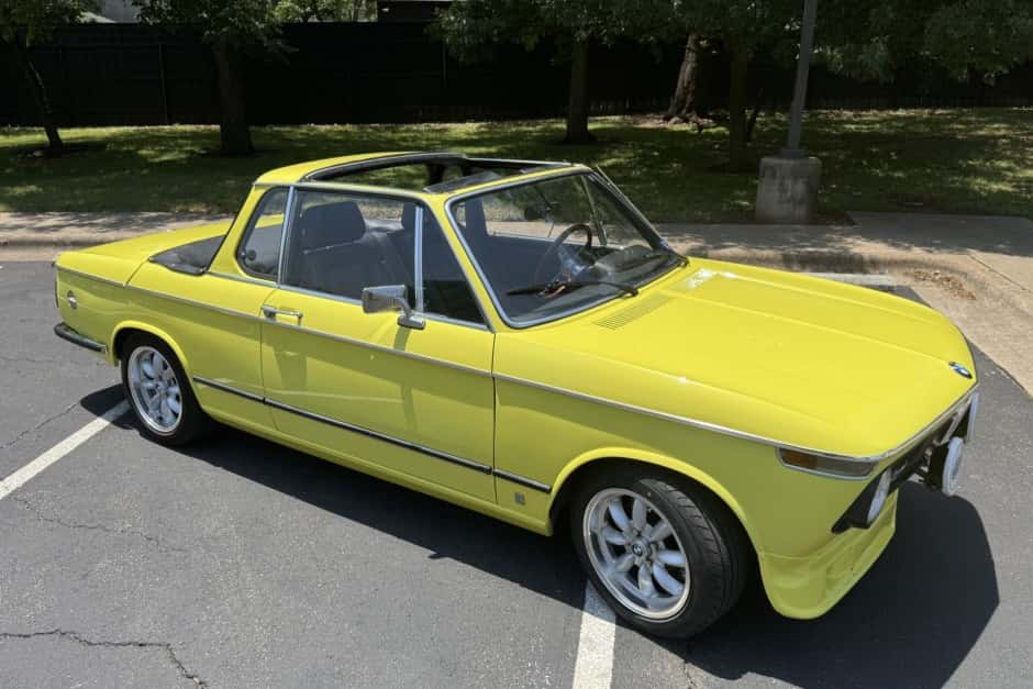 1974 BMW 02 Series Cabriolet sold for $34,000