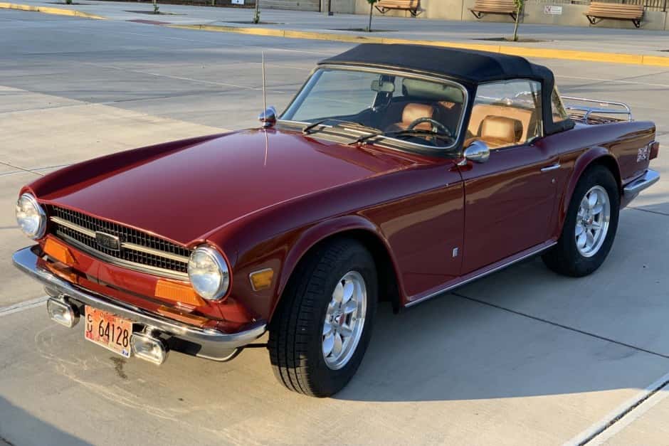 1973 Triumph TR6 sold for $17,350