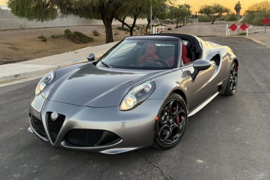 2018 Alfa Romeo 4C sold for $58,000