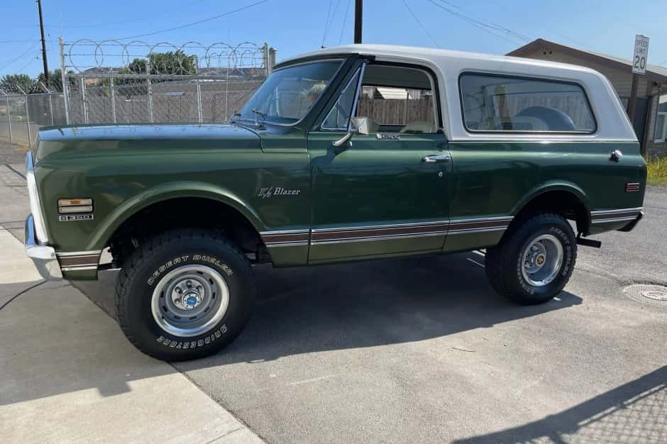 1972 Chevrolet K5 Blazer 1969-1972 sold for $46,000