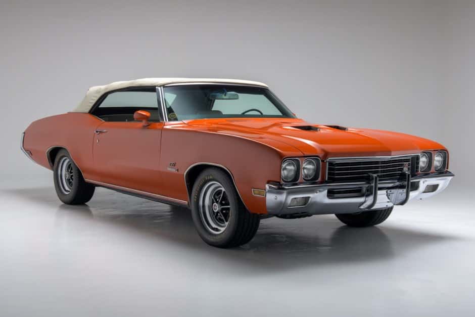 1972 Buick Gran Sport sold for $55,100