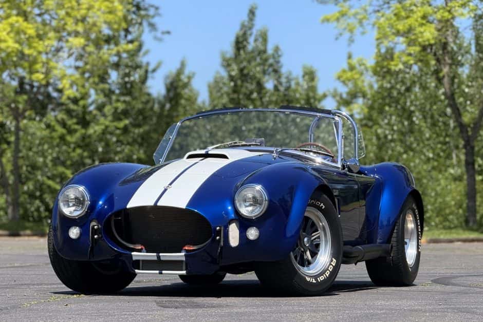 0 Shelby Cobra Replica sold for $66,000