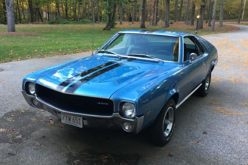 1969 AMC AMX sold for $31,250