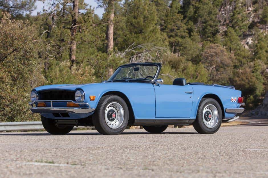 1972 Triumph TR6 sold for $31,000