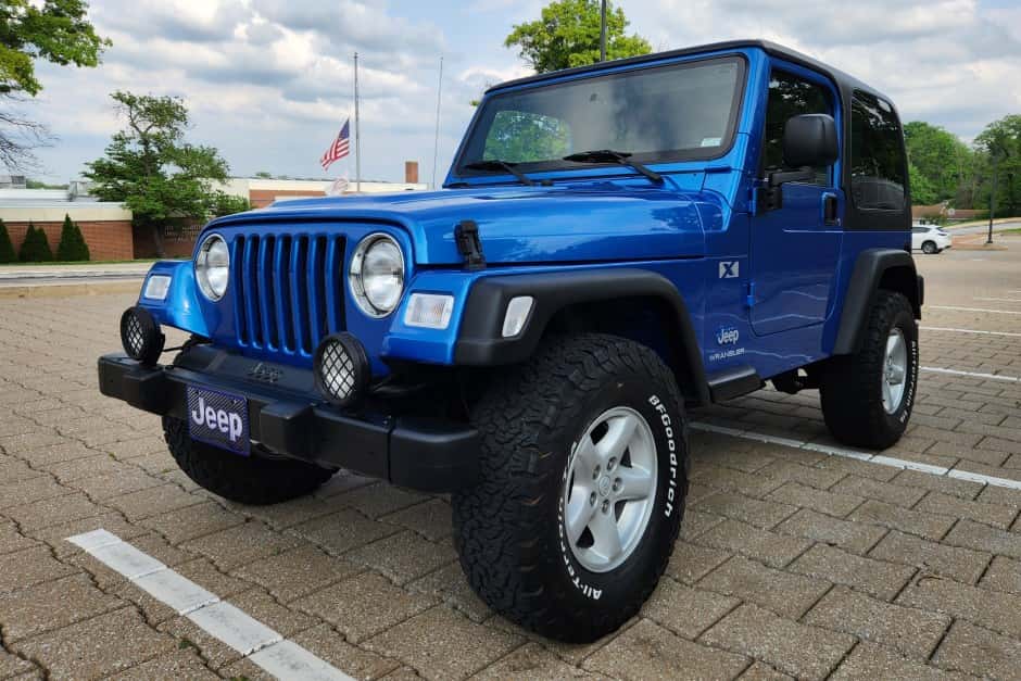 2003 Jeep Wrangler TJ (1997-2006) sold for $25,000