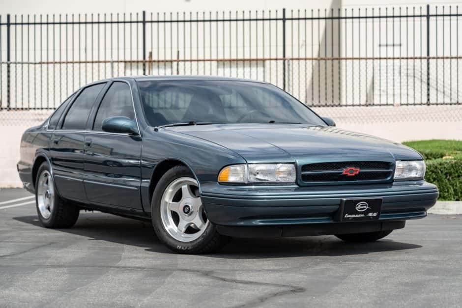 1996 Chevrolet Impala SS (1994-1996) sold for $20,250