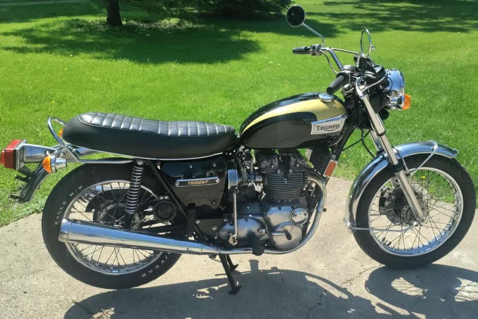 1974 Triumph Trident sold for $2,900