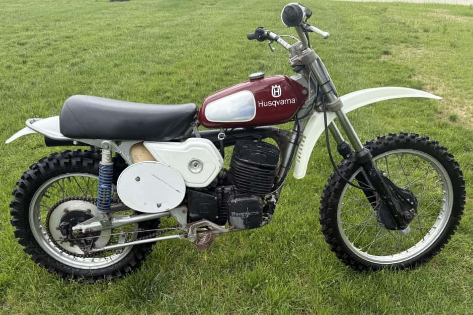 1974 Husqvarna WR sold for $2,800