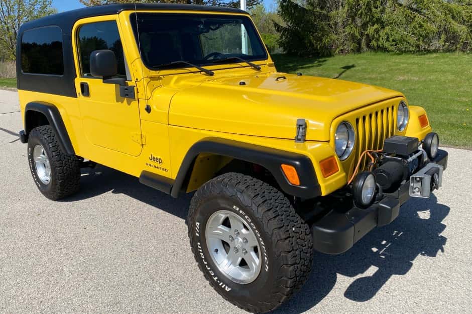 2006 Jeep Wrangler TJ (1997-2006) sold for $27,250