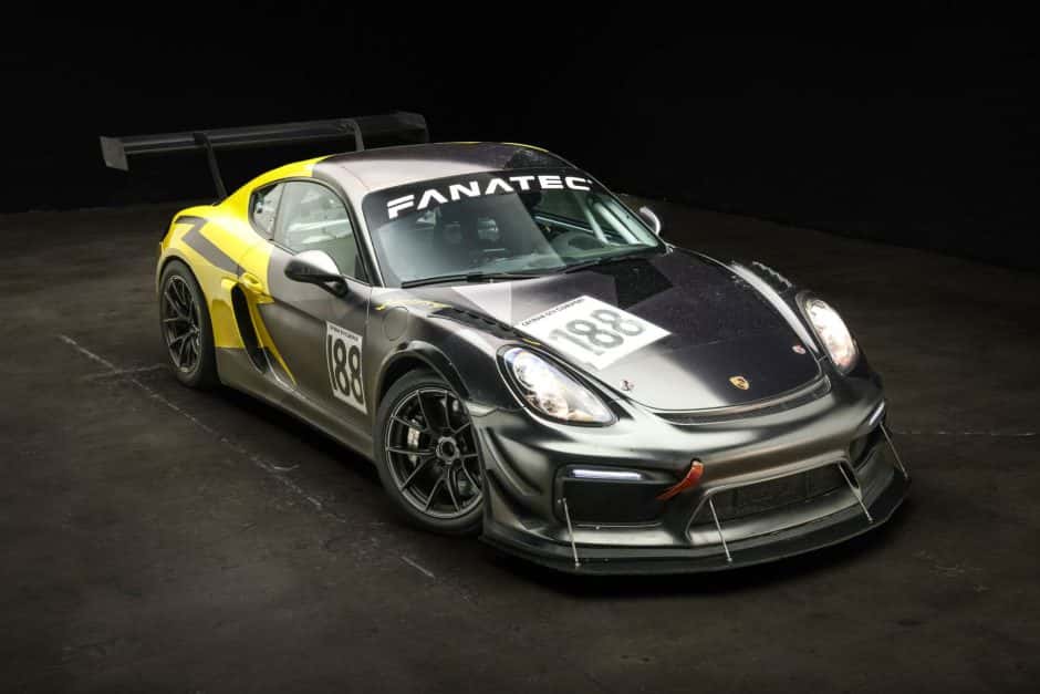 2016 Porsche Cayman GT4 sold for $83,000