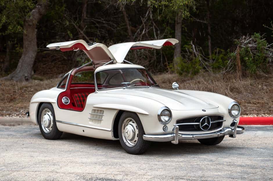 1956 Mercedes-Benz 300SL Gullwing & Roadster sold for $2,000,000