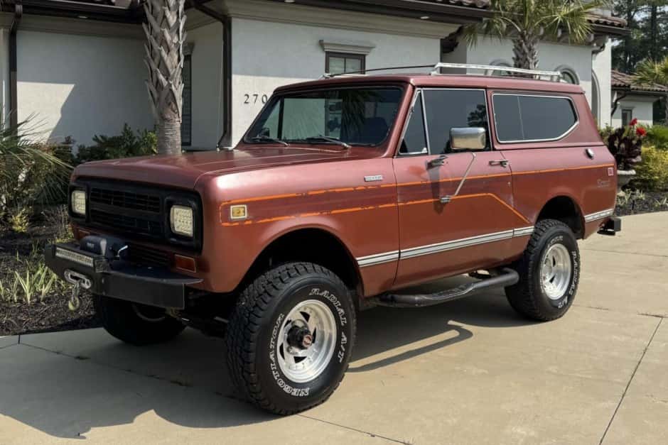 1980 International Harvester Scout II sold for $19,500