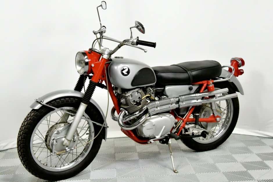 1967 Honda Dream, CB77 Super Hawk, & CL77 Scrambler sold for $5,750