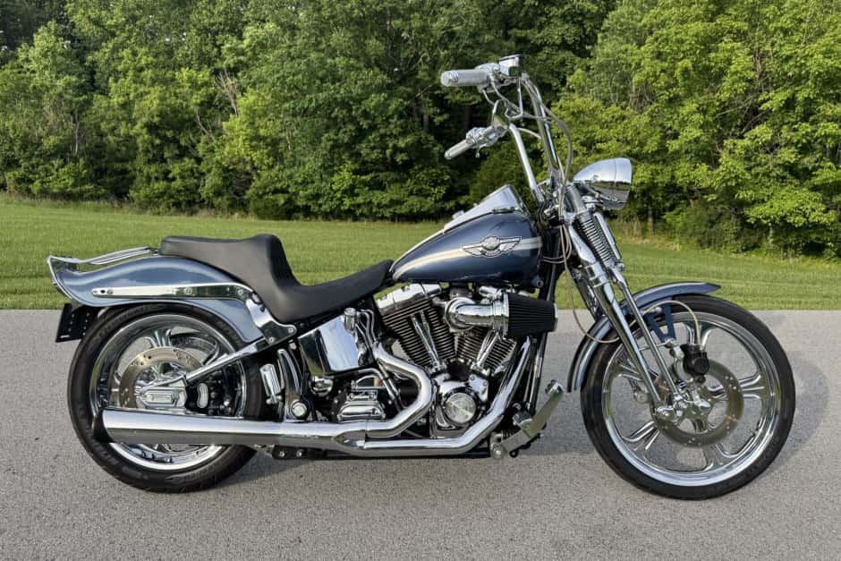 2003 Harley-Davidson Softail sold for $8,100
