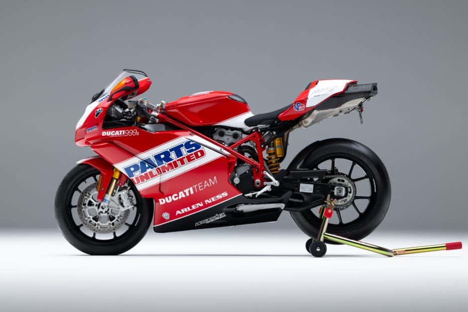 2007 Ducati 999 sold for $22,000