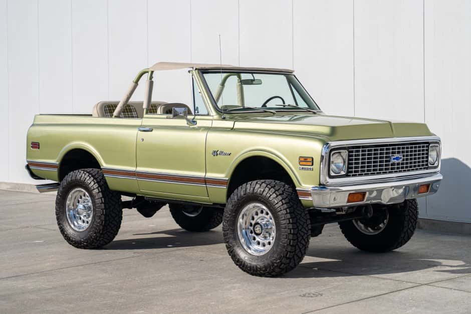 1972 Chevrolet K5 Blazer 1969-1972 sold for $97,000