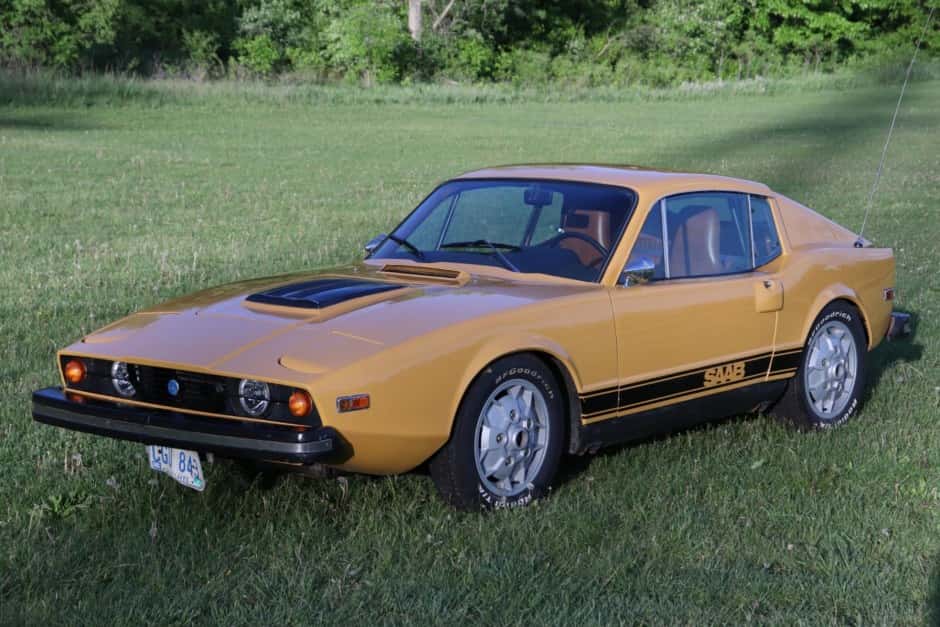 1973 Saab Sonett sold for $12,750