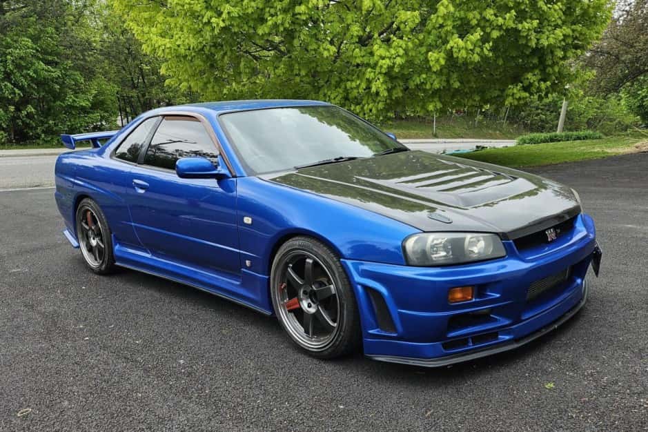 1999 Nissan R34 Skyline sold for $30,250