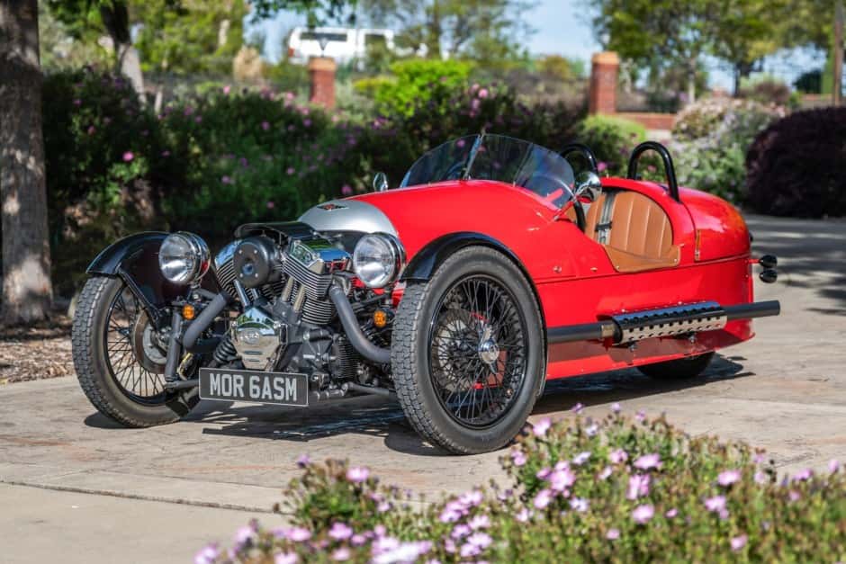 2016 Morgan 3-Wheeler sold for $42,250