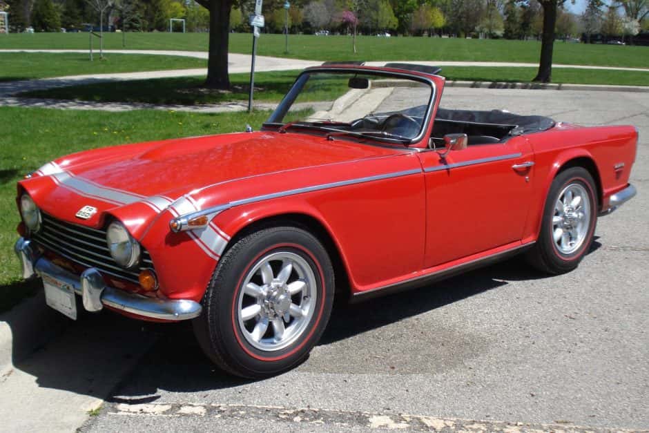 1968 Triumph TR5 & TR250 sold for $21,000