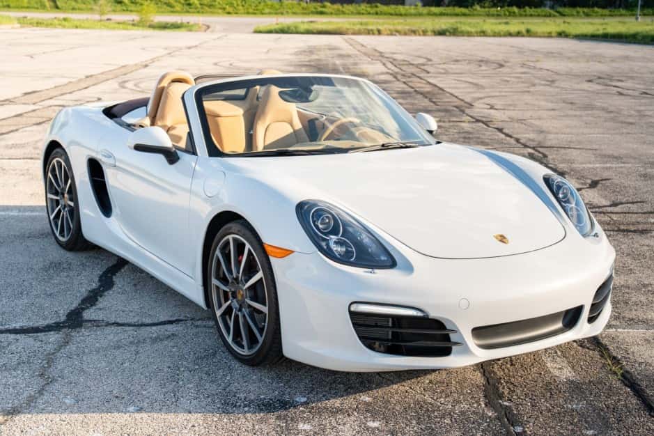 2015 Porsche 981 Boxster sold for $58,500