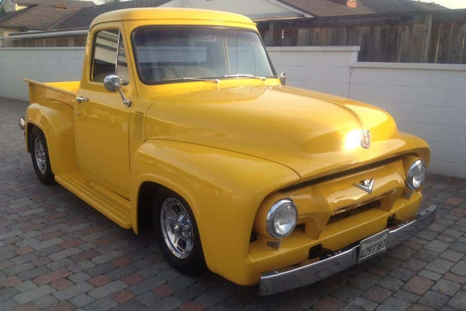 1954 Ford F-Series 1953-1956 sold for $25,578