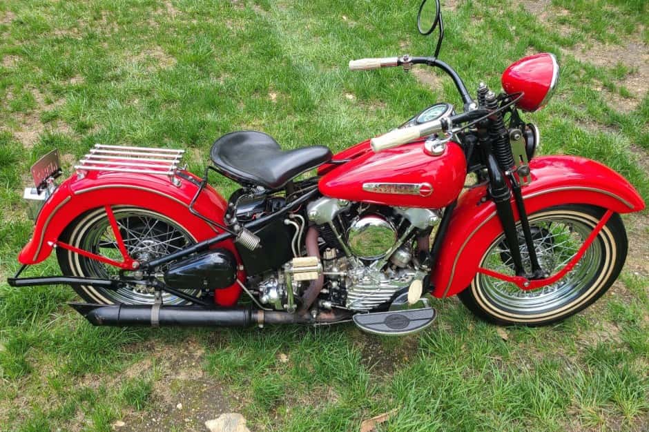 1947 Harley-Davidson Knucklehead sold for $26,000