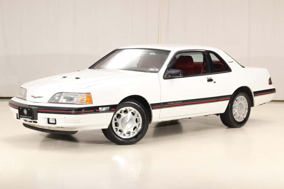 1988 Ford Thunderbird (1983-1988) sold for $13,460